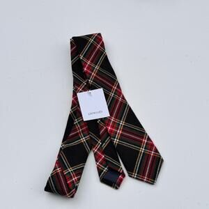 Crewcuts Boys Seasonal Holiday Plaid Print Dressy Preppy Tie Sz 42 inches